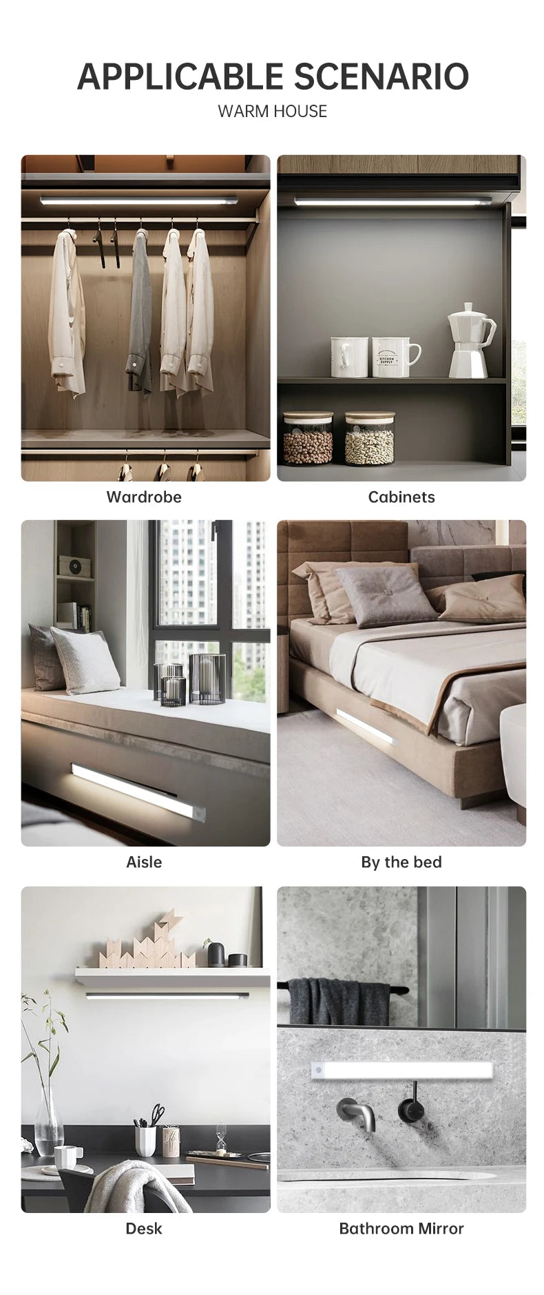LumiSense™ Motion Sensor Cabinet Light