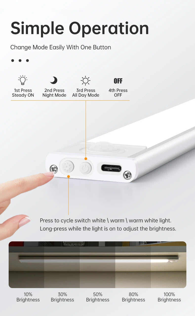 LumiSense™ Motion Sensor Cabinet Light