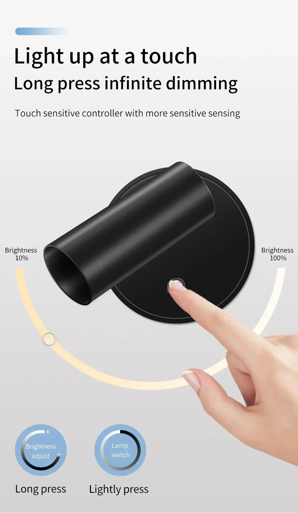 LumiSpot™ Rechargeable Magnetic Wall Light