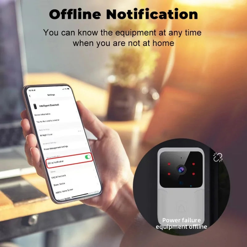 SecureView™ Smart WiFi Video Doorbell