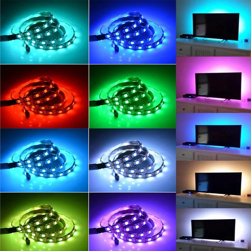 GlowStrip™ RGB LED Light Strip with Remote