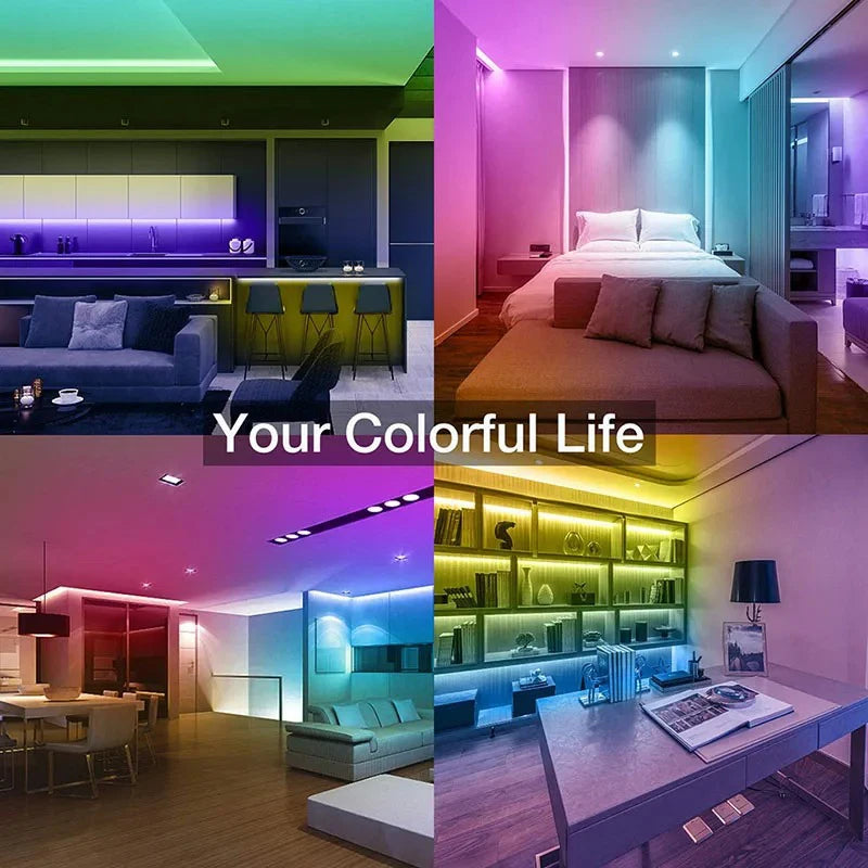 GlowStrip™ RGB LED Light Strip with Remote