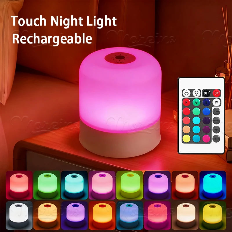GlowTouch™ RGB Rechargeable Night Light