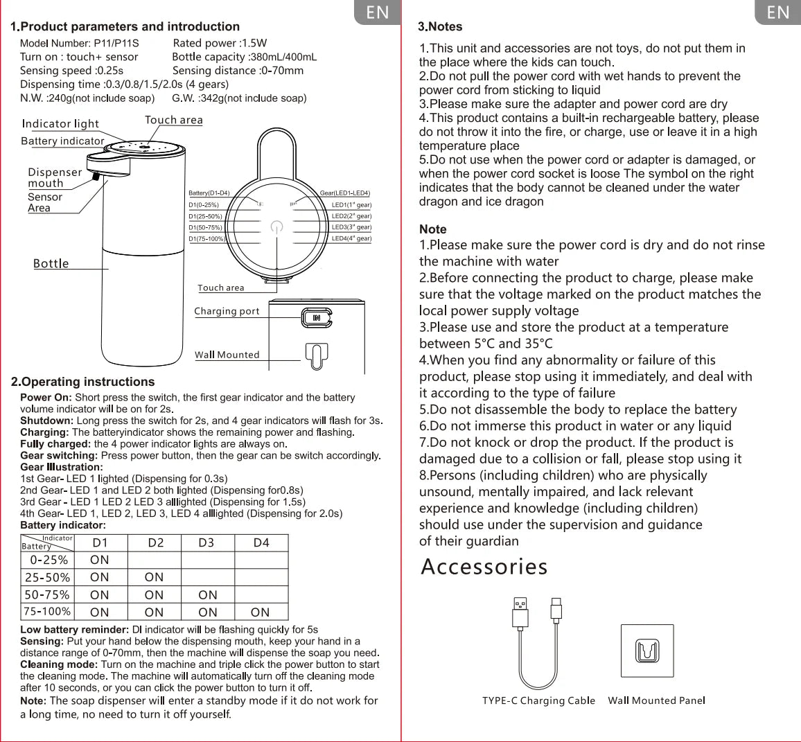 PureFoam™ Automatic Touchless Soap Dispenser